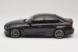 BMW M3 G80 Melns Metaliks Minichamps 1:18 155020202 Metāls — attēls 3 no 6