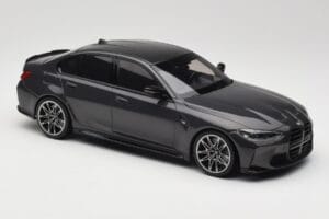 BMW M3 G80 Melns Metaliks Minichamps 1:18 155020202 Metāls — attēls 4 no 6