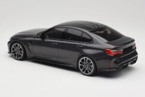 BMW M3 G80 Melns Metaliks Minichamps 1:18 155020202 Metāls — attēls 5 no 6