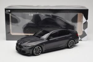 BMW M3 G80 Melns Metaliks Minichamps 1:18 155020202 Metāls — attēls 6 no 6
