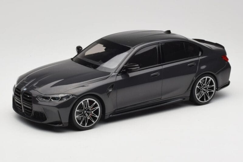 BMW M3 G80 Melns Metaliks Minichamps 1:18 155020202 Metāls