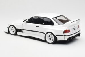 BMW M3 GTR E36 Khyzyl Saleem Alpine Balts Otto 1:18 OT1051 Sveķi — attēls 5 no 6