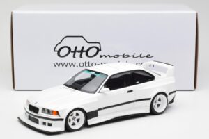 BMW M3 GTR E36 Khyzyl Saleem Alpine Balts Otto 1:18 OT1051 Sveķi — attēls 6 no 6