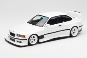 BMW M3 GTR E36 Khyzyl Saleem Alpine Balts Otto 1:18 OT1051 Sveķi