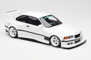 BMW M3 GTR E36 Khyzyl Saleem Alpine Balts Otto 1:18 OT1051 Sveķi — attēls 4 no 6