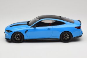 BMW M4 CS G82 Riviera Blue GT Spirit 1:18 GT511 Sveķi — attēls 3 no 6