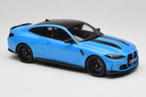 BMW M4 CS G82 Riviera Blue GT Spirit 1:18 GT511 Sveķi — attēls 4 no 6