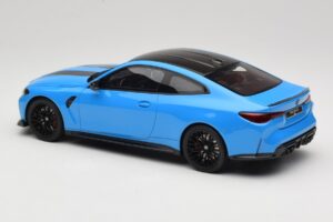 BMW M4 CS G82 Riviera Blue GT Spirit 1:18 GT511 Sveķi — attēls 5 no 6