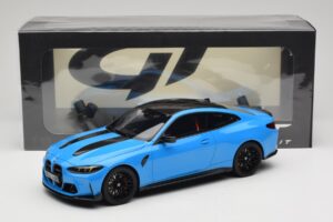 BMW M4 CS G82 Riviera Blue GT Spirit 1:18 GT511 Sveķi — attēls 6 no 6