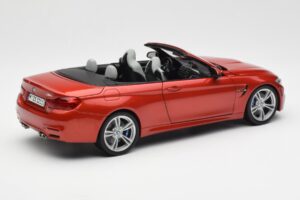 BMW M4 F83 Kabriolets Sakhir Oranžs Paragon 1:18 PA-97111 Metāls — attēls 3 no 8