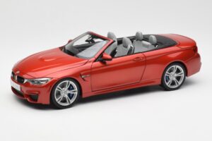 BMW M4 F83 Kabriolets Sakhir Oranžs Paragon 1:18 PA-97111 Metāls