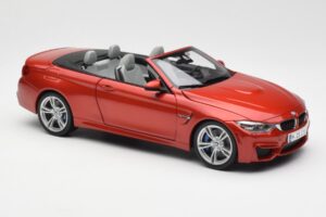 BMW M4 F83 Kabriolets Sakhir Oranžs Paragon 1:18 PA-97111 Metāls — attēls 6 no 8