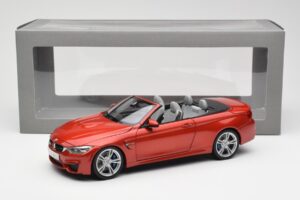 BMW M4 F83 Kabriolets Sakhir Oranžs Paragon 1:18 PA-97111 Metāls — attēls 8 no 8