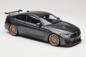 BMW M4 F82 GTS Mineral Grey Metallic Minichamps 1:18 110025222 Metāls — attēls 6 no 8