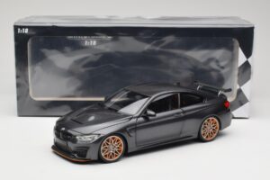 BMW M4 F82 GTS Mineral Grey Metallic Minichamps 1:18 110025222 Metāls — attēls 8 no 8