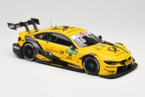 BMW M4 F82 #16 BMW Team RMG T. Glock DTM 2018 Minichamps 1:18 155182816 Metāls — attēls 4 no 6