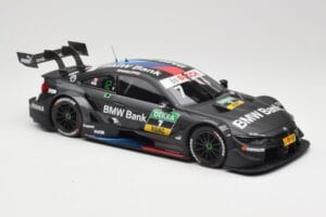 BMW M4 F82 #7 BMW Team RBM B. Spengler DTM 2018 Minichamps 1:18 155182807 Metāls — attēls 4 no 6