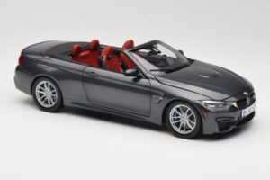 BMW M4 F83 Kabriolets Mineral Grey Paragon 1:18 80432339610 Metāls — attēls 6 no 8