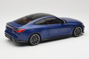 BMW M4 G82 Zils Metallic Minichamps 1:18 113020123 Metāls — attēls 3 no 8