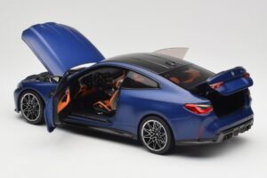BMW M4 G82 Zils Metallic Minichamps 1:18 113020123 Metāls — attēls 5 no 8