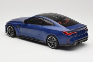 BMW M4 G82 Zils Metallic Minichamps 1:18 113020123 Metāls — attēls 7 no 8