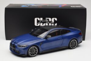 BMW M4 G82 Zils Metallic Minichamps 1:18 113020123 Metāls — attēls 8 no 8