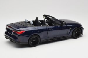 BMW M4 G82 Kabriolets Zils Metallic Minichamps 1:18 110021031 Metāls — attēls 3 no 8