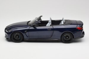 BMW M4 G82 Kabriolets Zils Metallic Minichamps 1:18 110021031 Metāls — attēls 4 no 8