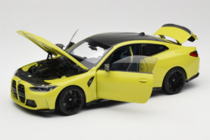 BMW M4 G82 Dzeltens Dīlera Izdevums Minichamps 1:18 80435A51949-R1 Metāls — attēls 2 no 10