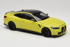 BMW M4 G82 Dzeltens Dīlera Izdevums Minichamps 1:18 80435A51949-R1 Metāls — attēls 9 no 10