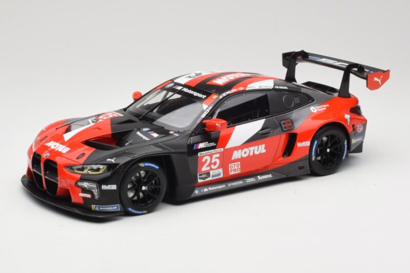 BMW M4 GT3 G82 #25 BMW Team RLL C. De Phillippi / J. Edwards IMSA 2022 Minichamps 1:18 155222025 Metāls