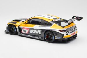 BMW M4 G82 GT3 Rowe Racing #98 ADAC 24 Hours Nürburgring 2022 Minichamps 1:18 113222098 Metāls — attēls 7 no 8