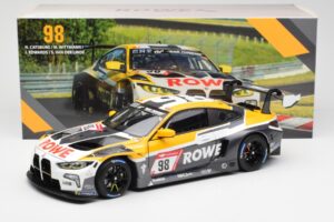 BMW M4 G82 GT3 Rowe Racing #98 ADAC 24 Hours Nürburgring 2022 Minichamps 1:18 113222098 Metāls — attēls 8 no 8
