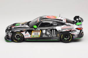 BMW M4 G82 GT4 #145 T. Glock / T. Scheider Winner SP8T 24 Hours Nürburgring 2024 Otto 1:18 OT1172 Sveķi — attēls 3 no 6