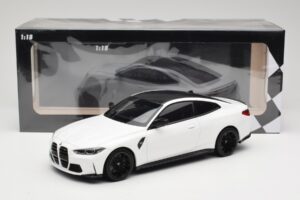 BMW M4 G82 Balts Minichamps 1:18 155020122 Metāls — attēls 6 no 6