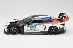 BMW M4 GT3 Ceccato Racing #50 T. Glock DTM Imola 2022 Minichamps 1:18 113222050 Metāls — attēls 4 no 8