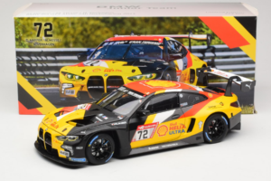 BMW M4 GT3 #72 D. Harper / M. Hesse / N. Verhagen BMW Junior Team 24 Hours of Nurburgring 2023 Minichamps 1:18 113232072 Metā — attēls 8 no 8