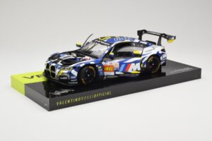 BMW M4 GT3 Team WRT #46 V. Rossi / A. Al-Harthy / M. Martin DNF 24 Hours of Le Mans 2024 Minichamps 1:18 113242446 Metāls — attēls 3 no 8