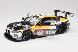 BMW M4 GT3 #98 M. Wittmann / S. van der Linde Rowe Racing ADAC 24h Nurburgring 2023 Minichamps 1:18 113232098 Metāls — attēls 2 no 8