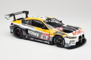 BMW M4 GT3 #98 M. Wittmann / S. van der Linde Rowe Racing ADAC 24h Nurburgring 2023 Minichamps 1:18 113232098 Metāls — attēls 6 no 8