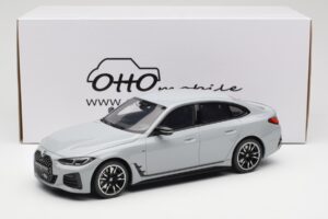 BMW M440i G26 Gran Coupe Brooklyn Pelēks Metaliks Otto 1:18 OT454 Sveķi — attēls 6 no 6