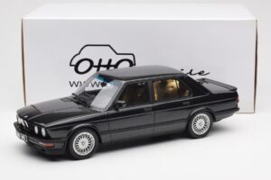 BMW M5 E28 Diamond Melns Otto 1:18 OT184 Sveķi — attēls 6 no 6