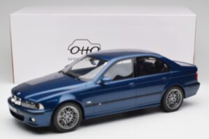 BMW M5 E39 Avus Zils Otto 1:12 G073 Sveķi — attēls 6 no 6
