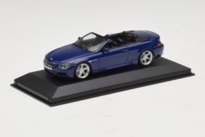 BMW M6 E64 Kabriolets Blue Metallic Minichamps 1:43 BMW017 Metāls — attēls 2 no 4