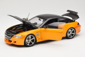 BMW M6 E63 AC Schnitzer Tension Yellow & Black Norev 1:18 183550 Metāls — attēls 2 no 8