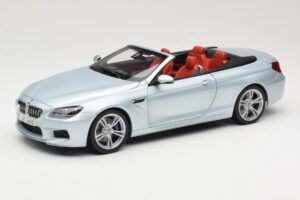 BMW M6 F12 Kabriolets Silverstone Silver Paragon 1:18 8043225656 Metāls