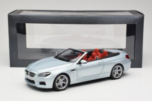 BMW M6 F12 Kabriolets Silverstone Silver Paragon 1:18 8043225656 Metāls — attēls 8 no 8