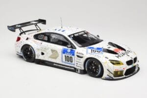 BMW M6 GT3 F13 #100 Schubert Motorsport J. Edwards / J. Klingmann 24h Nurburgring 2016 Minichamps 1:18 155162611 Metāls — attēls 4 no 6