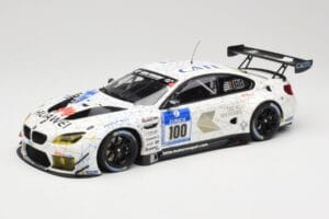 BMW M6 GT3 F13 #100 Schubert Motorsport J. Edwards / J. Klingmann 24h Nurburgring 2016 Minichamps 1:18 155162611 Metāls
