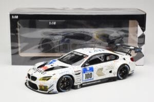 BMW M6 GT3 F13 #100 Schubert Motorsport J. Edwards / J. Klingmann 24h Nurburgring 2016 Minichamps 1:18 155162611 Metāls — attēls 6 no 6
